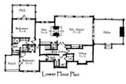 Craftsman Style House Plan - 4 Beds 4 Baths 3440 Sq/Ft Plan #921-11 