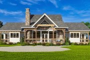 Ranch Style House Plan - 2 Beds 2.5 Baths 1873 Sq/Ft Plan #54-589 