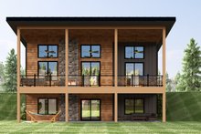 Modern Style House Plan - 2 Beds 2 Baths 1160 Sq/Ft Plan #1064-319