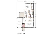 Modern Style House Plan - 3 Beds 2.5 Baths 1860 Sq/Ft Plan #79-320 
