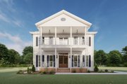 Southern Style House Plan - 5 Beds 3.5 Baths 2673 Sq/Ft Plan #1092-58 