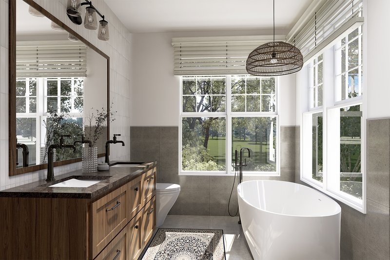 Dream House Plan - Interior - Bathroom for Craftsman House Plan #23-2843 - 3 bed, 2 bath