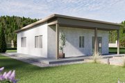 Modern Style House Plan - 2 Beds 2 Baths 745 Sq/Ft Plan #1106-64 
