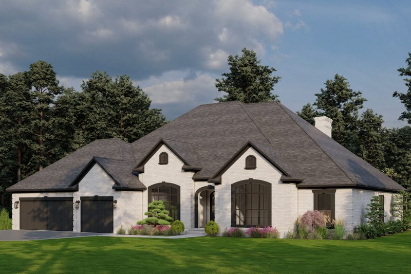 Architectural House Design - Exterior - Other Elevation for Traditional House Plan #923-64 - 5 bed, 4 bath