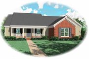 Traditional Style House Plan - 4 Beds 2 Baths 1756 Sq/Ft Plan #81-275 