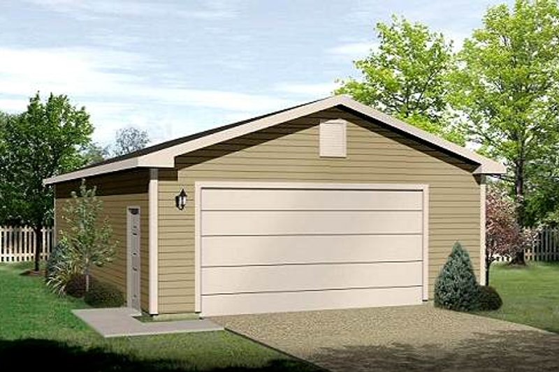 Home Plan - Traditional Exterior - Front Elevation Plan #22-533