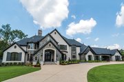 European Style House Plan - 5 Beds 6.5 Baths 7519 Sq/Ft Plan #923-112 