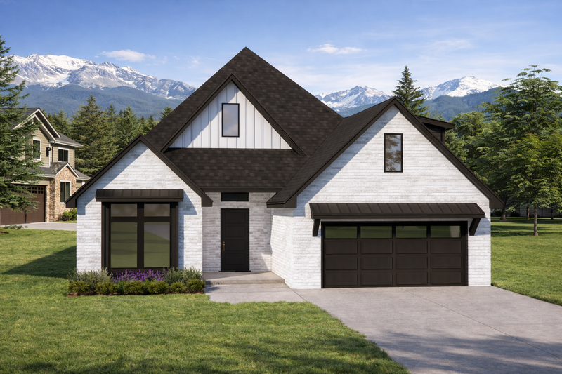 Dream House Plan - Exterior - Front Elevation 5 for Traditional House Plan #1119-3 - 4 bed, 3 bath