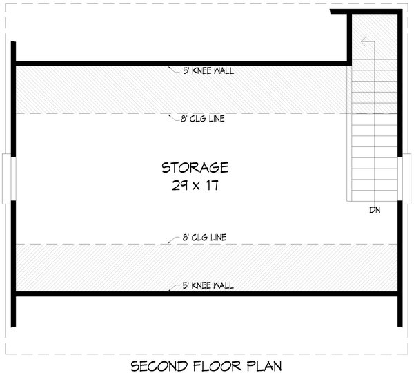 Contemporary Floor Plan - Upper Floor Plan #932-1026