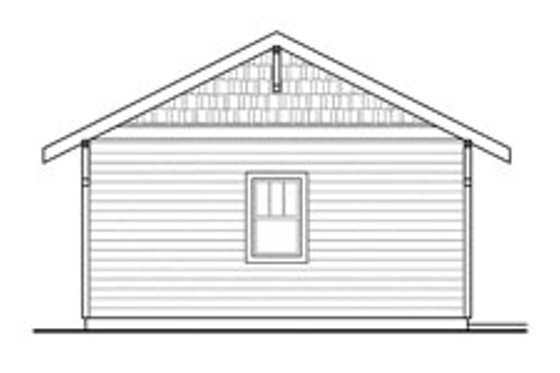 Exterior - Other Elevation for Traditional House Plan #124-637, 0 bath