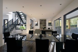 Interior - Family Room for Modern House Plan #1101-12 - 3 bed, 3.5 bath