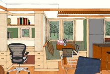 Craftsman Interior - Dining Room Plan #454-13