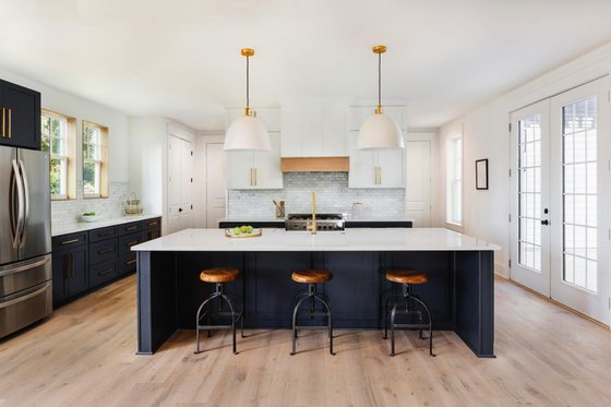 Interior - Kitchen 2 for Traditional House Plan #461-82 - 4 bed, 3 bath