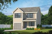 Traditional Style House Plan - 3 Beds 2.5 Baths 1536 Sq/Ft Plan #20-2407 
