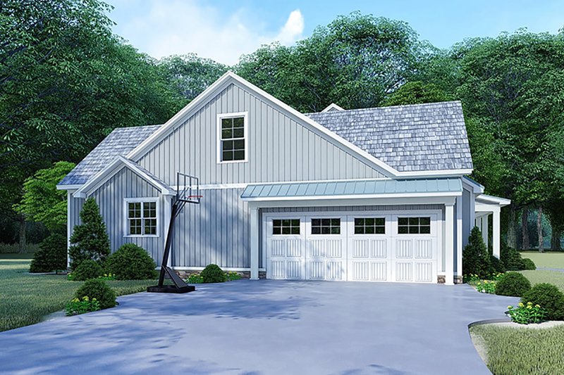 Dream House Plan - Exterior - Other Elevation 4 for Country House Plan #923-122 - 4 bed, 3 bath