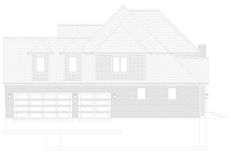 Home Plan - Exterior - Other Elevation 2 for Traditional House Plan #1060-269 - 3 bed, 2.5 bath