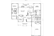 Southern Style House Plan - 4 Beds 2.5 Baths 2354 Sq/Ft Plan #17-625 