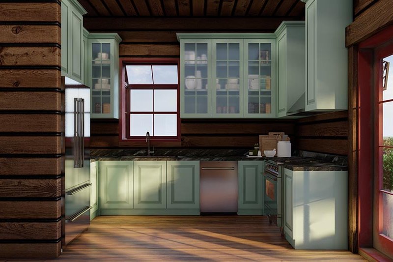 Home Plan - Interior - Kitchen 2 for Country House Plan #923-303 - 3 bed, 2.5 bath