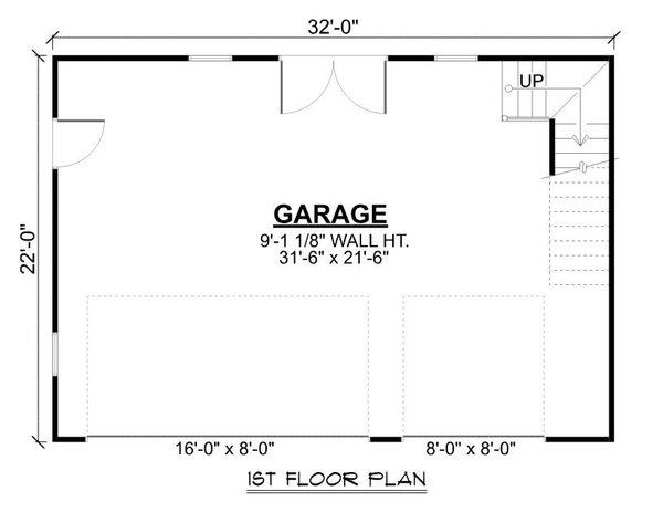 Cottage Floor Plan - Main Floor Plan #1064-291