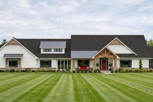 Dream House Plan - Exterior - Front Elevation for Contemporary House Plan #1064-477 - 2 bed, 2.5 bath