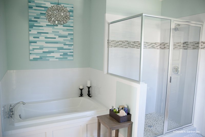 Architectural House Design - Interior - Master Bathroom 1 for Country House Plan #929-46 - 4 bed, 3 bath