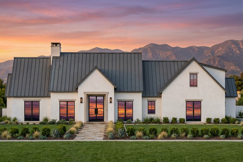 Dream House Plan - Exterior - Front Elevation 2 for Farmhouse House Plan #1096-193 - 4 bed, 4.5 bath