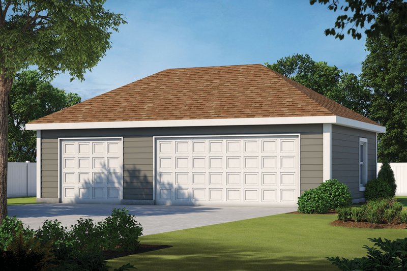 Home Plan - Traditional Exterior - Front Elevation Plan #20-2376