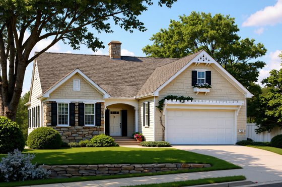 Photo 3 for Traditional House Plan #137-250 - 3 bed, 3 bath
