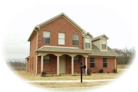 Exterior - Front Elevation for Traditional House Plan #81-1377 - 3 bed, 2.5 bath
