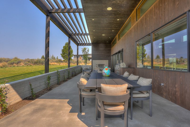 Architectural House Design - Exterior - Outdoor Living 2 for Modern House Plan #892-26 - 3 bed, 3.5 bath