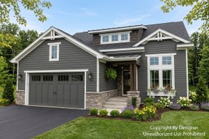 House Plan Design - Exterior - Front Elevation for Craftsman House Plan #51-1537 - 3 bed, 2.5 bath