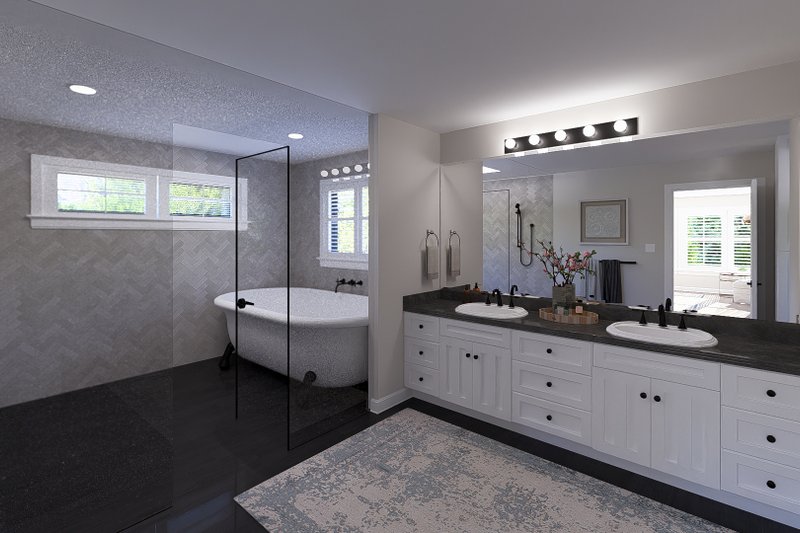 Dream House Plan - Interior - Master Bathroom for Traditional House Plan #1060-427 - 4 bed, 2.5 bath