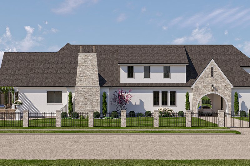 Home Plan - Exterior - Other Elevation 7 for Cottage House Plan #455-562 - 3 bed, 3.5 bath