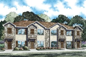 Traditional Exterior - Front Elevation Plan #17-2466