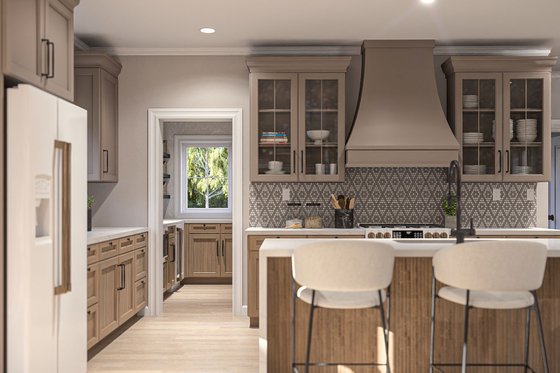 Interior - Kitchen 1 for Farmhouse House Plan #455-409 - 3 bed, 2.5 bath