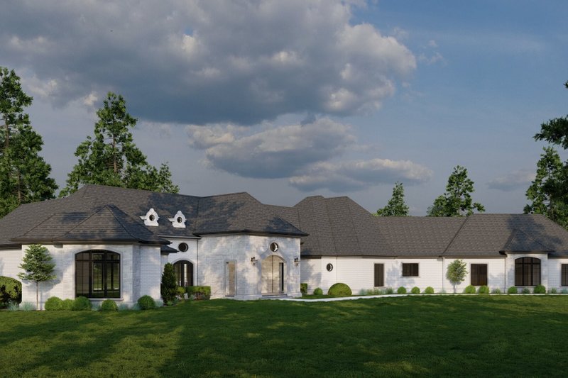 Dream House Plan - Exterior - Other Elevation 3 for European House Plan #923-69 - 4 bed, 4.5 bath