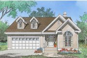 Ranch Style House Plan - 3 Beds 2 Baths 1349 Sq/Ft Plan #929-1097 