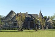 European Style House Plan - 4 Beds 4.5 Baths 6360 Sq/Ft Plan #70-1154 