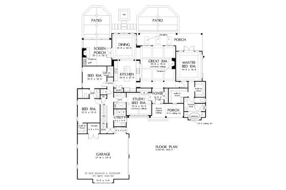 Optional Basement Stair Location