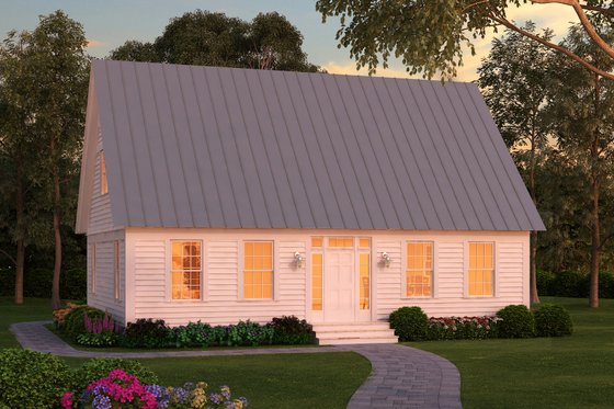 Cape Cod Plan Under 2,000 Square Feet