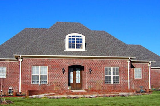 Exterior - Front Elevation for European House Plan #81-13841 - 5 bed, 4.5 bath