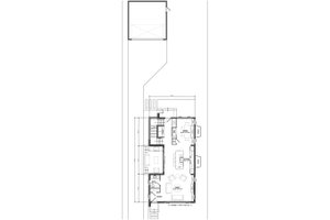 Floor Plan - Main Floor for Contemporary House Plan #928-296 - 3 bed, 2.5 bath