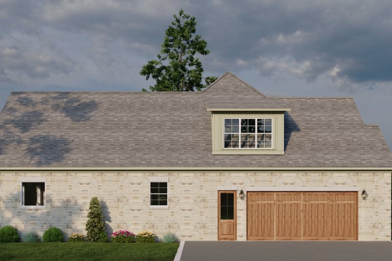 House Design - Exterior - Other Elevation 1 for Farmhouse House Plan #923-408 - 3 bed, 3.5 bath