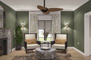 Modern Style House Plan - 4 Beds 4 Baths 3469 Sq/Ft Plan #455-504 