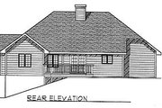 Traditional Style House Plan - 2 Beds 2 Baths 1537 Sq/Ft Plan #70-143 