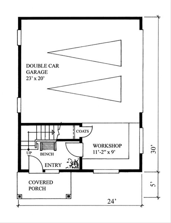 Home Plan - Traditional Floor Plan - Main Floor Plan #118-119
