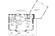 Bungalow Style House Plan - 3 Beds 2.5 Baths 3348 Sq/Ft Plan #117-645 