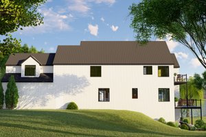 Exterior - Other Elevation for European House Plan #1064-347 - 3 bed, 3.5 bath