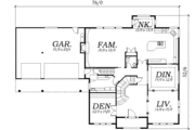 Mediterranean Style House Plan - 4 Beds 3.5 Baths 4065 Sq/Ft Plan #130-141 