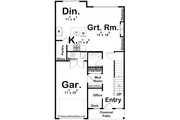 Farmhouse Style House Plan - 3 Beds 2.5 Baths 1711 Sq/Ft Plan #455-316 Floor 